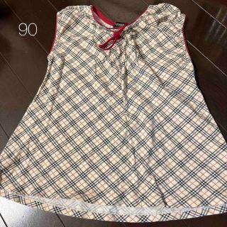 バーバリー(BURBERRY)の超美品　バーバリーキッズ　90 100 トップスチュニック(Tシャツ/カットソー)