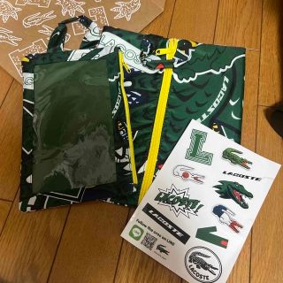 ラコステ(LACOSTE)のラコステ　ノベルティ　ポーチ　シール付き(ノベルティグッズ)