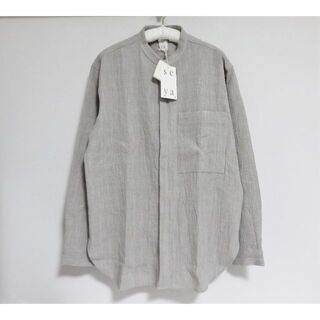 セヤ(seya)の新品 seya. HAND STITCH KURTA SHIRT L グレー(シャツ)