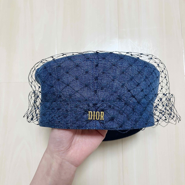 Dior - DIOR / チュール付きデニムキャスケットの通販 by 在庫処分中 
