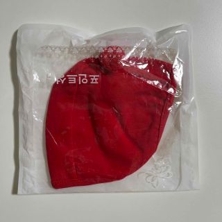 ベビー　くま耳帽子　新品未使用　カラー RED(その他)