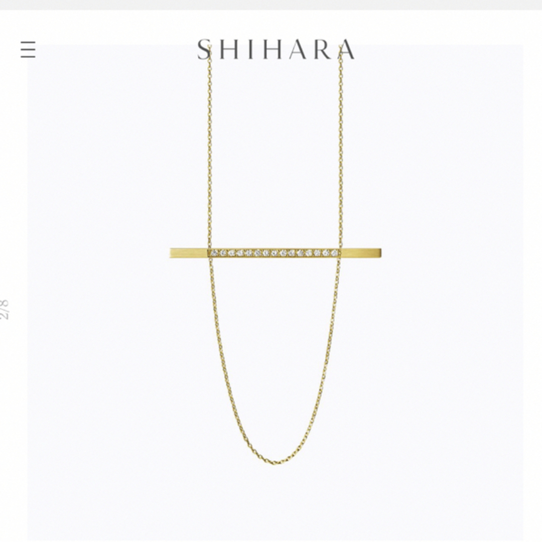 shiharaシハラカラーshihara バーネックレス