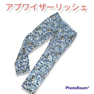 アプワイザーリッシェ(Apuweiser-riche)のアプワイザーリッシェ　花柄　パンツ　ボトムス　ズボン(カジュアルパンツ)