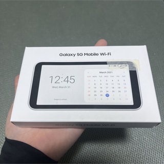 Galaxy 5G Mobile Wi-Fi SCR01SWU ホワイト(その他)