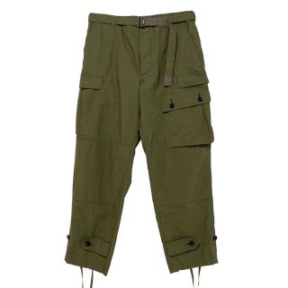 ダブルタップス(W)taps)のsacai WTAPS Mill Trouser 01 Pants Khaki(ワークパンツ/カーゴパンツ)