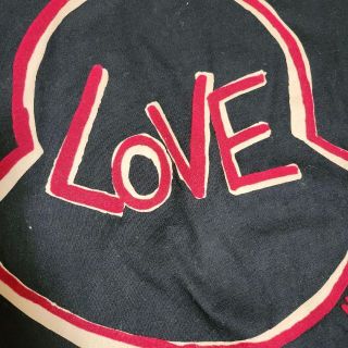 MONCLER - モンクレール Love ロゴ ロンT 長袖 トレーナー スウェット