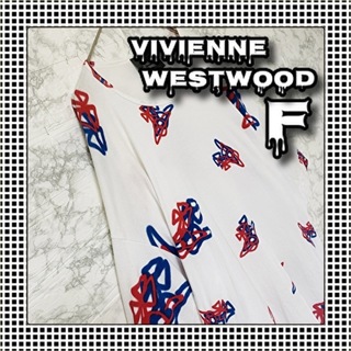 Vivienne Westwood - ●変形カットソー●総柄オーブ●ヴィヴィアンウエストウッド● カットソー●Tシャツ