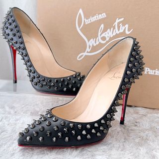 クリスチャンルブタン(Christian Louboutin)のクリスチャンルブタン　ハイヒール　パンプス　サンダル　スタッズ　シューズ　美品(ハイヒール/パンプス)