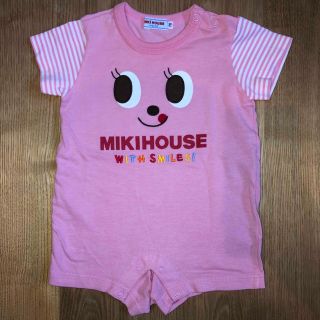 ミキハウス(mikihouse)のミキハウス　半袖ロンパース(ロンパース)