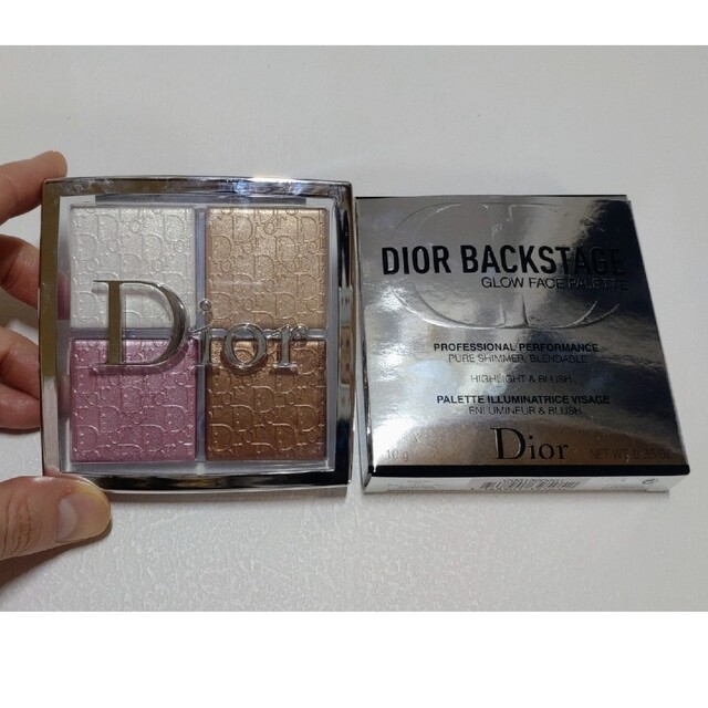 Dior(ディオール)のディオール バックステージ フェイス グロウ パレット 001 コスメ/美容のベースメイク/化粧品(アイシャドウ)の商品写真