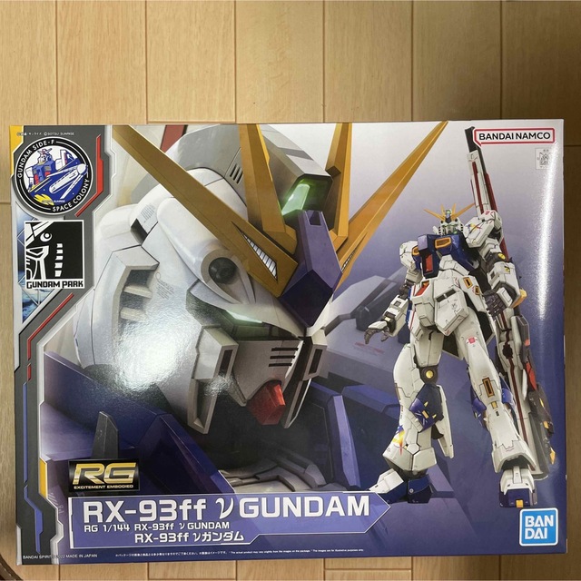 RG 1/144 GUNDAM SIDE-F限定 RX-93ff νガンダムプラモデル