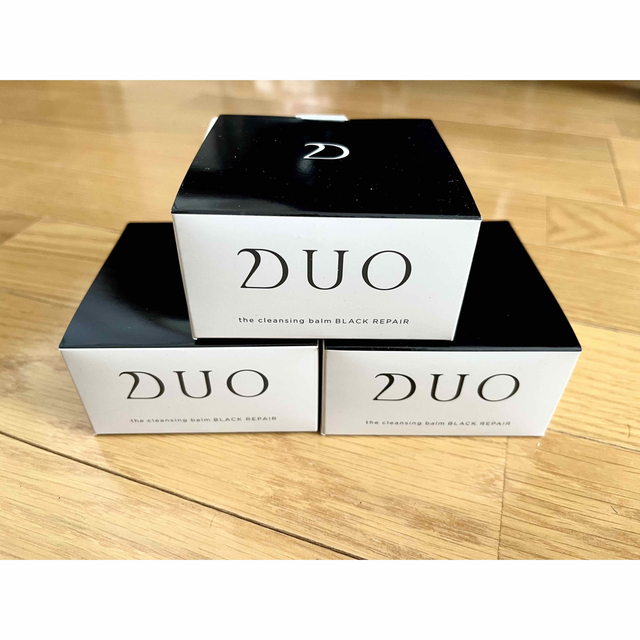 DUO ザ クレンジングバーム　ブラック　黒　3箱