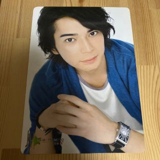 アラシ(嵐)の松本潤 松潤 紙製 下じき 下敷き 写真(男性タレント)