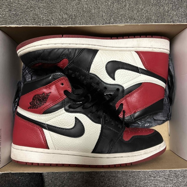 AIR JORDAN 1 RETRO HIGH OG "Bred Toe"