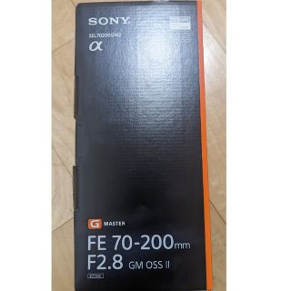 ソニー(SONY)の4/18まで出品 sel70200gm2 ほぼ新品　3年保証　現物確認可(レンズ(ズーム))