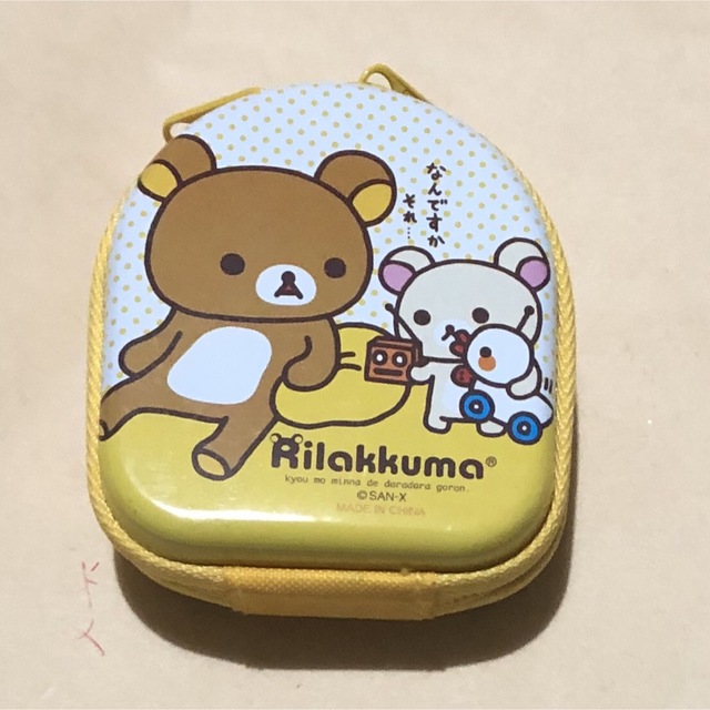 サンエックス(サンエックス)のリラックマ 缶 小物入れ エンタメ/ホビーのおもちゃ/ぬいぐるみ(キャラクターグッズ)の商品写真