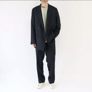 オーラリー(AURALEE)のオーラリー 20SS WOOL KID MOHAIR KERSEY セットアップ(セットアップ)