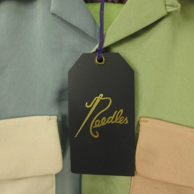 Needles(ニードルス)のニードルス  23SS オープンカラーシャツ マルチM MR257  メンズのトップス(シャツ)の商品写真