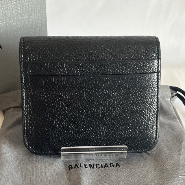 BALENCIAGA バレンシアガ 二つ折り財布 ウォレット 黒 ブラック