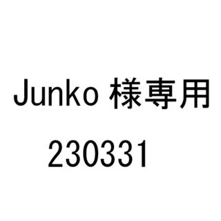 Junko様専用　230331(その他)