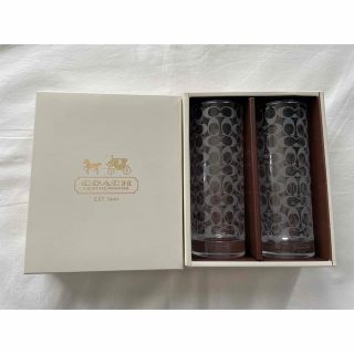 COACH - 【美品】コーチ グラスセットの通販 by ここ's shop|コーチ