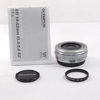 説明書・プロテクタ付★極上美品 電動ズーム★オリンパス 14-42mm EZ