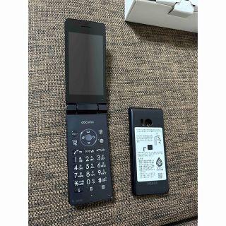 ドコモ　SIMフリー　ケータイ　sh-02L  sh02l  充電器セット(携帯電話本体)