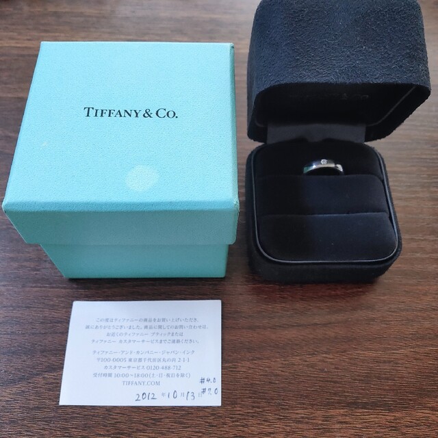 Tiffany & Co.(ティファニー)のティファニー ダイヤモンド ルシダ バンドリング Pt950 7.3g レディースのアクセサリー(リング(指輪))の商品写真
