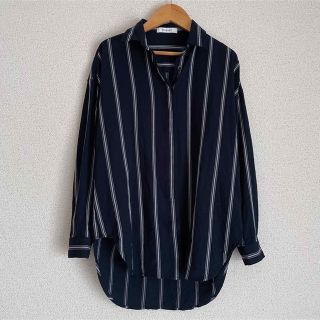 マウジー(moussy)の● マウジー　ゆったりストライプシャツ　moussy●(シャツ/ブラウス(長袖/七分))