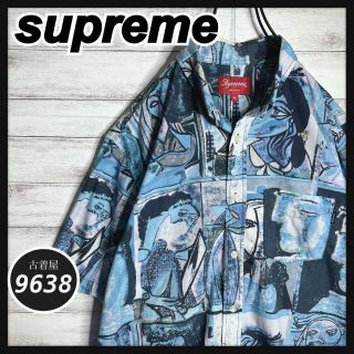 【入手困難!!】シュプリーム ✈︎総柄 半袖シャツ ゆるだぼ  supreme