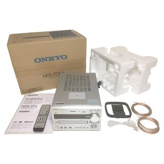 オンキヨー(ONKYO)の《 美品 》ONKYO CD/SD/USBレシーバー NFR-9TX(S)(その他)