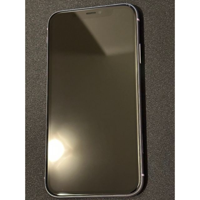 iPhone(アイフォーン)のiPhone11 パープル 64 GB Softbank SIMフリー スマホ/家電/カメラのスマートフォン/携帯電話(スマートフォン本体)の商品写真