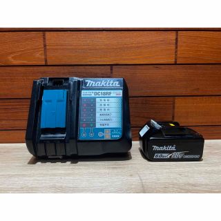 マキタ(Makita)の☆中古品☆makita マキタ 18V 6.0Ah 充電器DC18RFセット販売(工具)