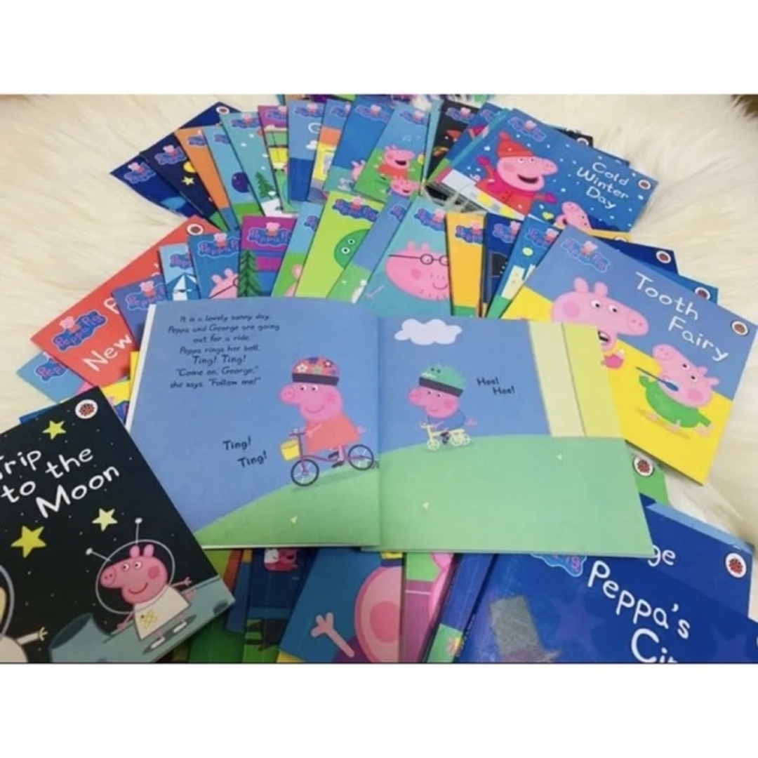 【新品】Peppa Pig英語版絵本/50冊