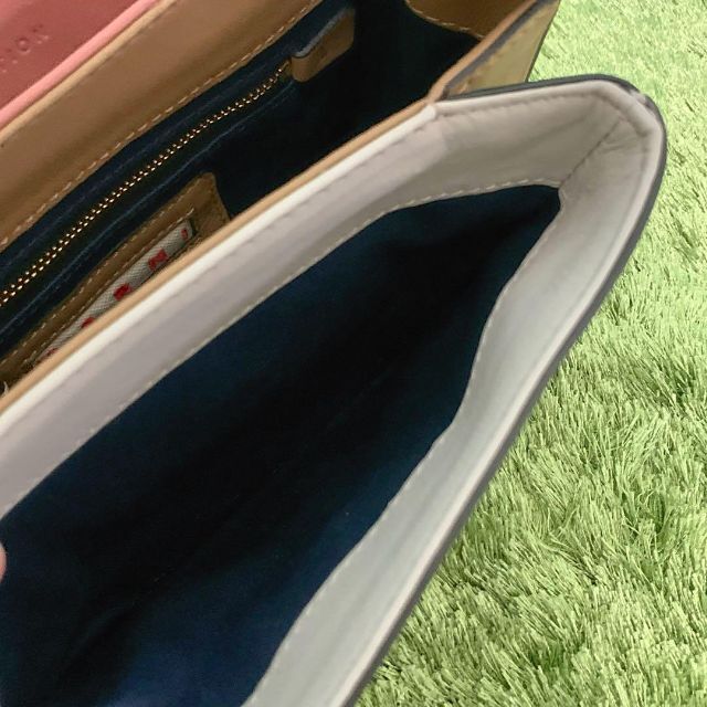 付属品完備美品】Marni チェーン バイカラー ショルダーバッグ | www