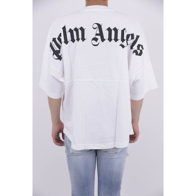 【新品未使用】正規品　palm angels 　半袖　Tシャツ　XLサイズカラーブラックホワイト