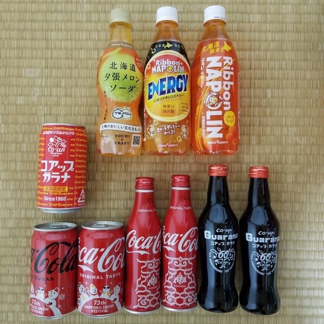 コカ・コーラ(コカコーラ)の「北海道限定！」食べ物&飲み物　27個セット！ 食品/飲料/酒の加工食品(インスタント食品)の商品写真