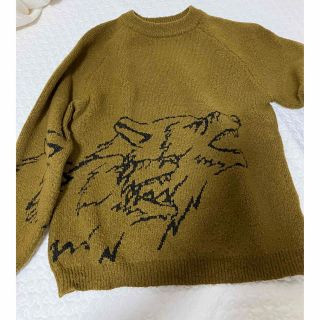 ザラキッズ(ZARA KIDS)のZARA ニット　kids セーター　オオカミ　ZARA BOYS(ニット)