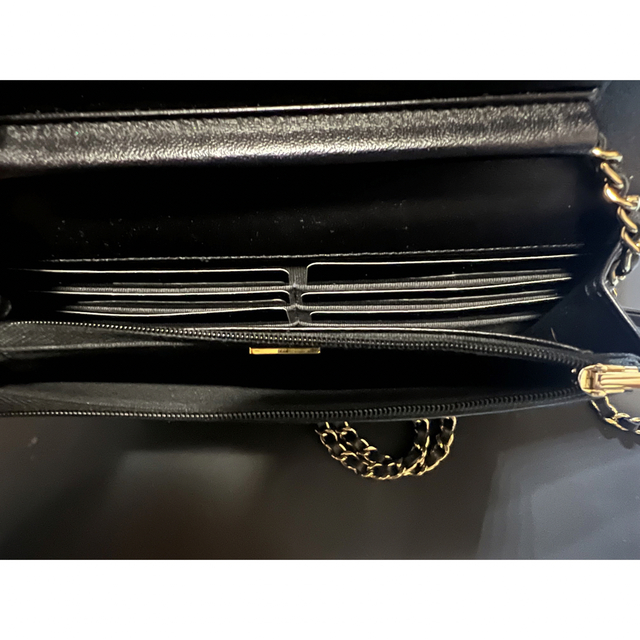 激レア CHANEL シャネル リボン チェーンウォレット バック ミニバック