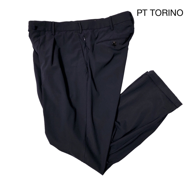 PT TORINO ピーティートリノ アクティブストレッチスラックスパンツ 48