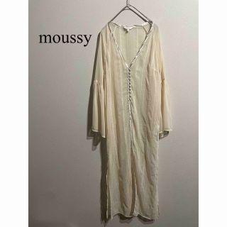 マウジー(moussy)のマウジー　シアーレースガウン(カーディガン)