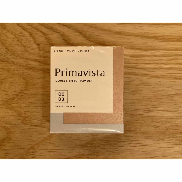 Primavista(プリマヴィスタ)のプリマヴィスタ ダブルエフェクト パウダー オークル03(9.0g) コスメ/美容のベースメイク/化粧品(ファンデーション)の商品写真