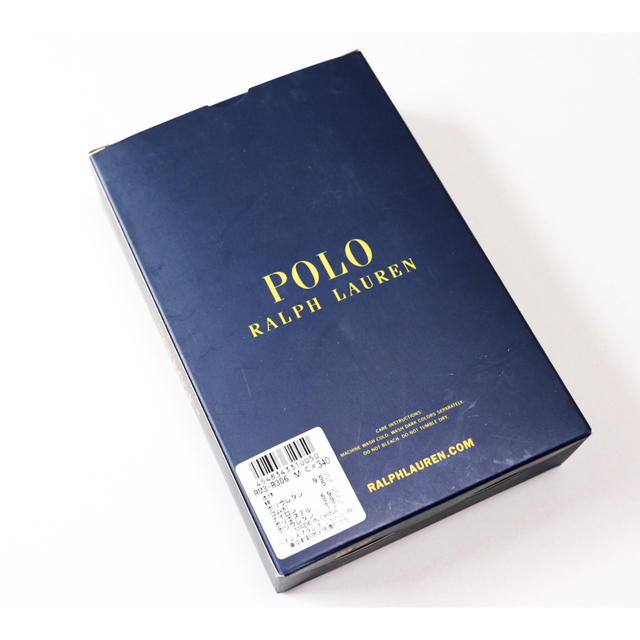 POLO RALPH LAUREN(ポロラルフローレン)の《ポロ ラルフローレン》箱付新品 爽やか ボクサーパンツ M(W76~84) メンズのアンダーウェア(ボクサーパンツ)の商品写真
