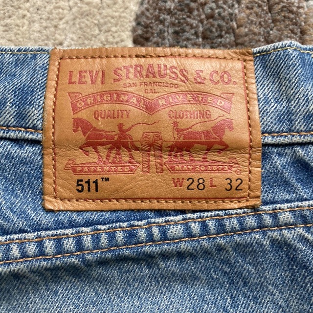 Levi's(リーバイス)の【送料無料】リーバイス511 Levi‘s511 ダメージデニム　ジーンズ メンズのパンツ(デニム/ジーンズ)の商品写真