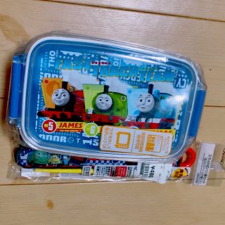 トーマス(THOMAS)の機関車トーマス カーズ ディズニー 春 お弁当箱 箸 ピクニック テレビアニメ(弁当用品)