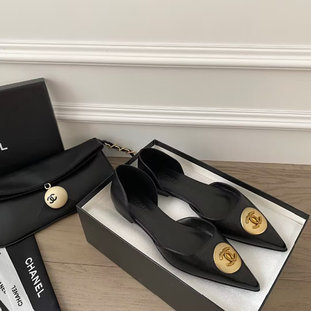 未使用✨シャネル CHANEL ローヒール 今季モデル 価格は安く noxcapital.de
