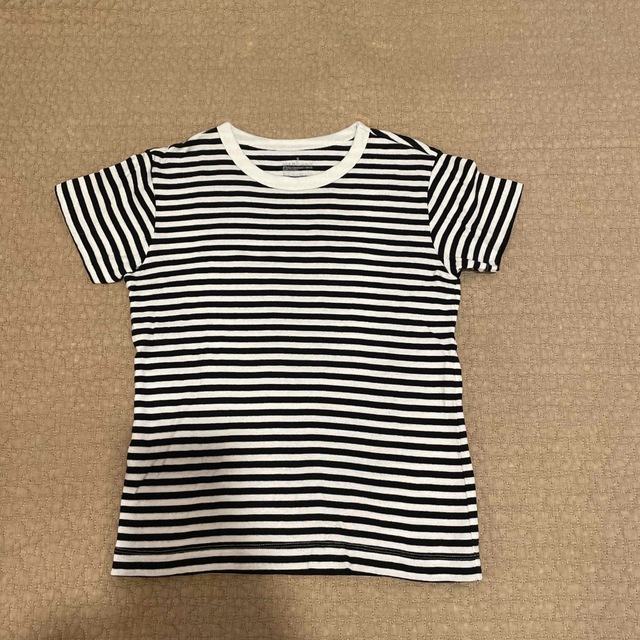 MUJI (無印良品)(ムジルシリョウヒン)の無印良品　ボーダーTシャツ レディースのトップス(Tシャツ(半袖/袖なし))の商品写真