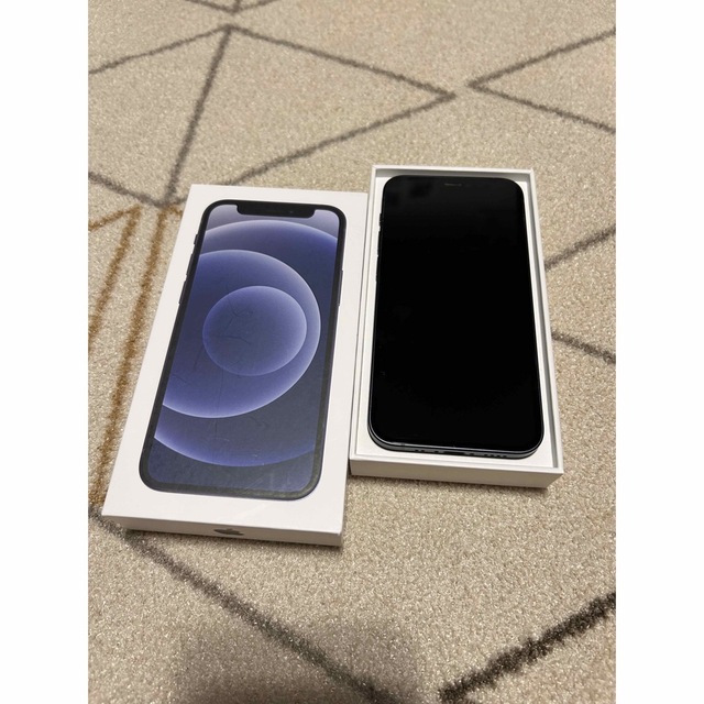 アップル iPhone12 mini 64GB ブラック simフリーiPhone代表カラー