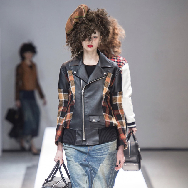 13AW JUNYA WATANABE COMMEdesGARCONSライダース - ライダースジャケット