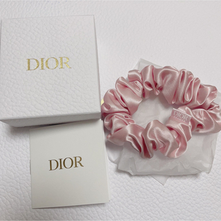ディオール(Dior)の【新品未使用】Dior シュシュ　ノベルティ(ヘアゴム/シュシュ)